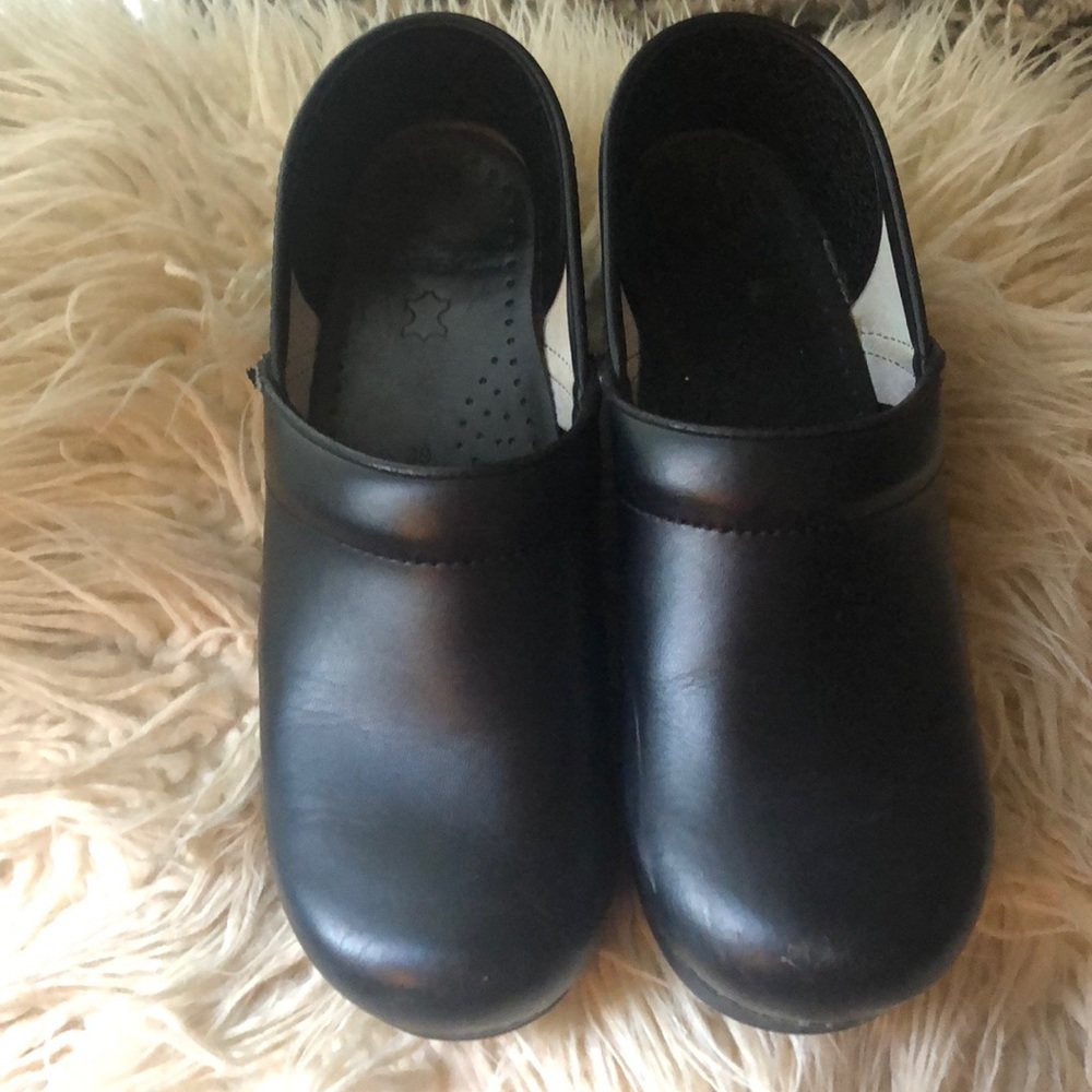 Dansko Black Clogs